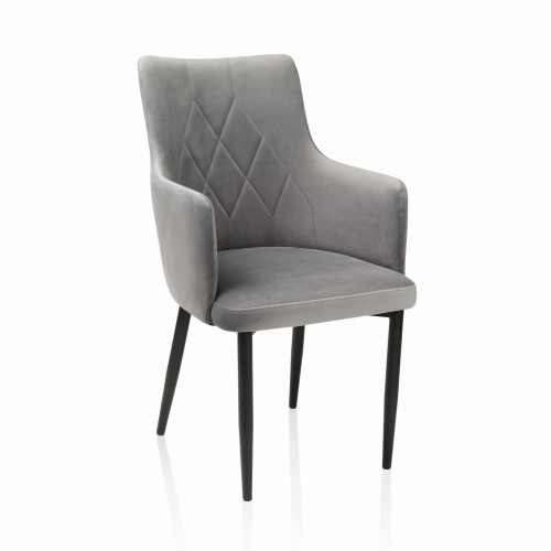 Krzesło Tapicerowane KT 51 Stelaż Metalowy Nowoczesny Design Ponadczasowe_1.jpg