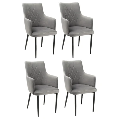 Krzesło Tapicerowane KT 51 Stelaż Metalowy Nowoczesny Design Ponadczasowe_2.jpg