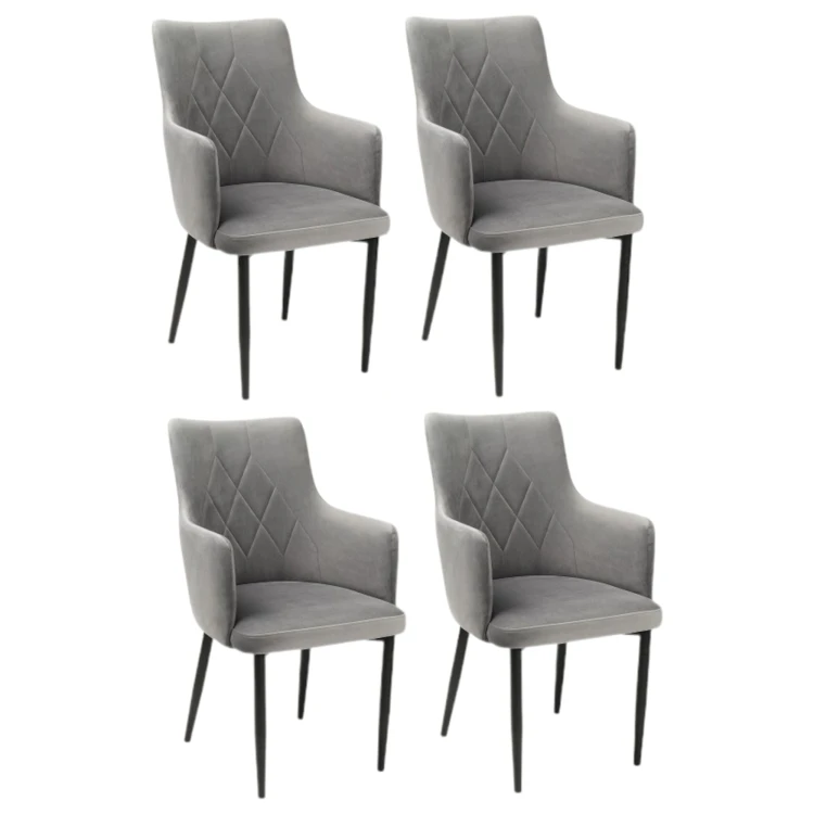 Krzesło Tapicerowane KT 51 Stelaż Metalowy Nowoczesny Design Ponadczasowe_2.jpg