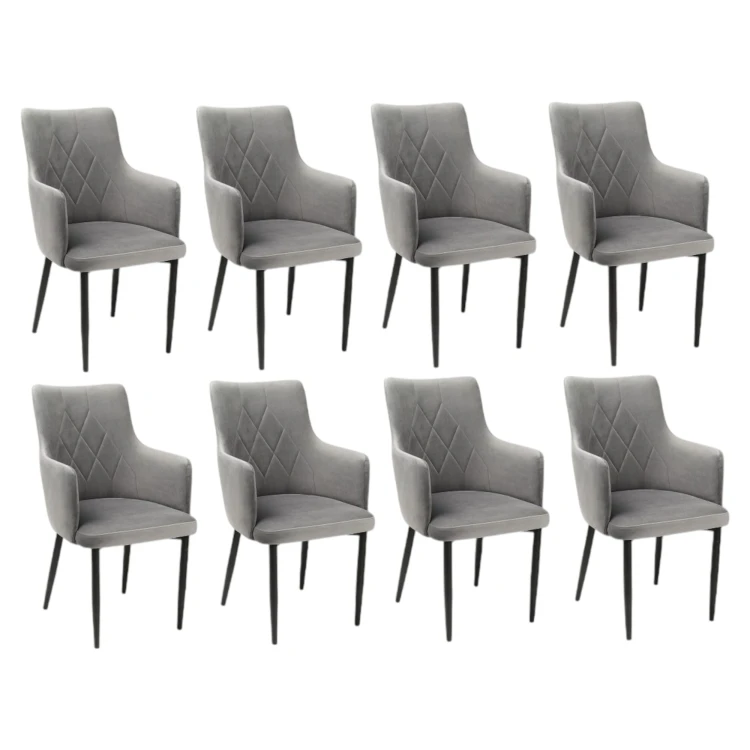 Krzesło Tapicerowane KT 51 Stelaż Metalowy Nowoczesny Design Ponadczasowe_4.jpg