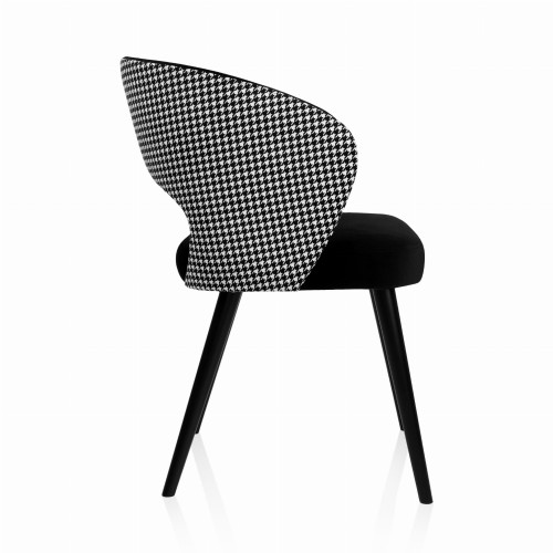 Krzesło Tapicerowane KT 55 Ekskluzywne Kontrastujące Elegancki Styl Wygodne_6.jpg