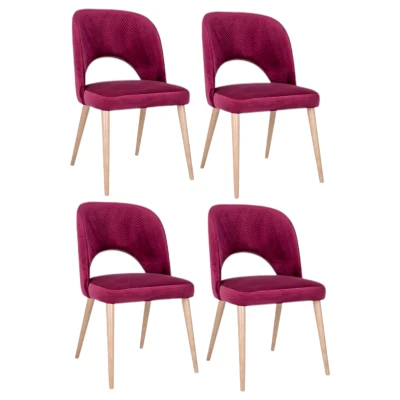 Krzesło Tapicerowane KT 64 Stylowe Eleganckie Ozdobne Idealne do Jadalni_2.jpg