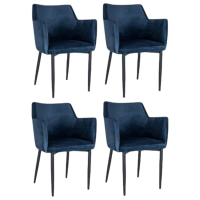 Krzesło Tapicerowane KT 68 Stelaż Metalowy Piękne Komfortowe Eleganckie_2.jpg