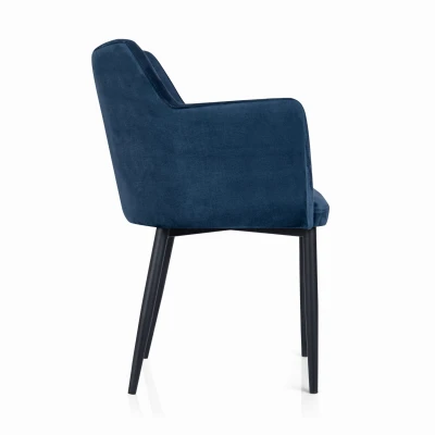 Krzesło Tapicerowane KT 68 Stelaż Metalowy Piękne Komfortowe Eleganckie_5.jpg