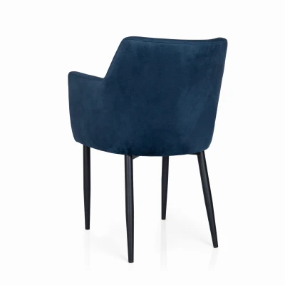 Krzesło Tapicerowane KT 68 Stelaż Metalowy Piękne Komfortowe Eleganckie_6.jpg