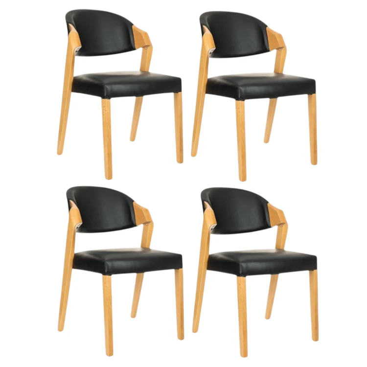 Krzesło Tapicerowane KT 73 Skóra Ekologiczna Ergonomiczne Wygodne Stylowe_2.jpg