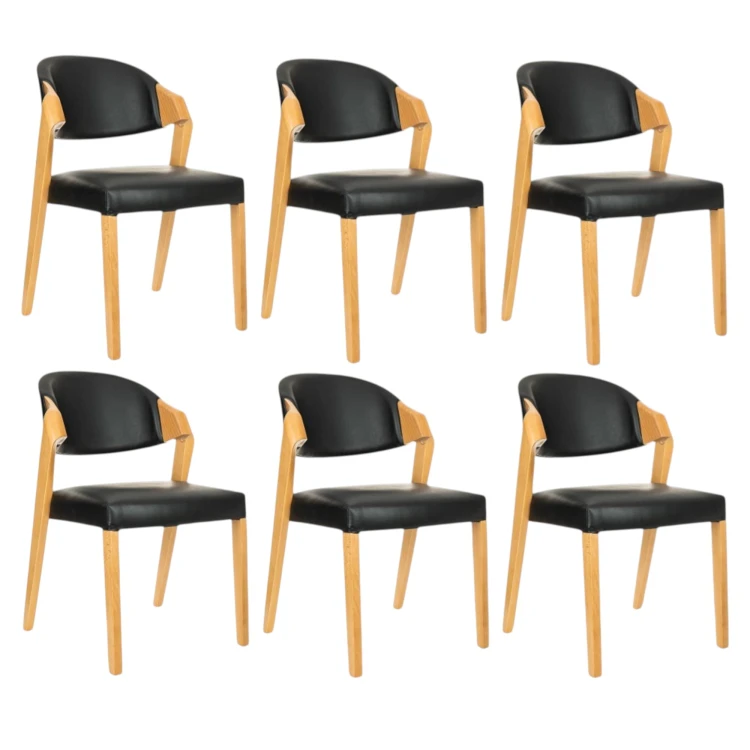 Krzesło Tapicerowane KT 73 Skóra Ekologiczna Ergonomiczne Wygodne Stylowe_3.jpg