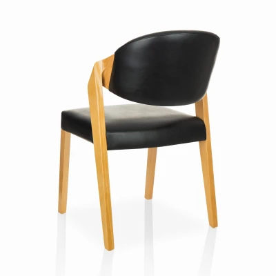Krzesło Tapicerowane KT 73 Skóra Ekologiczna Ergonomiczne Wygodne Stylowe_6.jpg