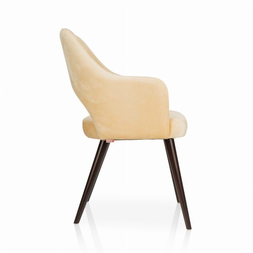 Krzesło Tapicerowane KT 93 z Podłokietnikami Wygodne Stylowy Design Trwałe_6.jpg
