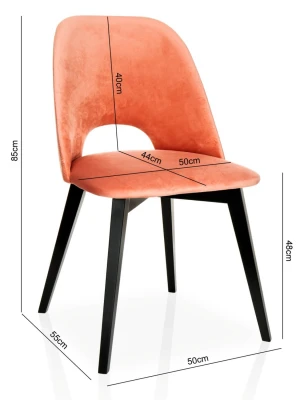 Krzesło Tapicerowane KT96 Wygodne Kompaktowe Nowoczesne Wyjątkowe Stabilne_4.jpg