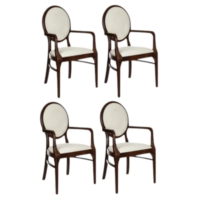 Krzesło Tapicerowane KT 98 z Podłokietnikami Eleganckie Wygodne Solidne_1.jpg