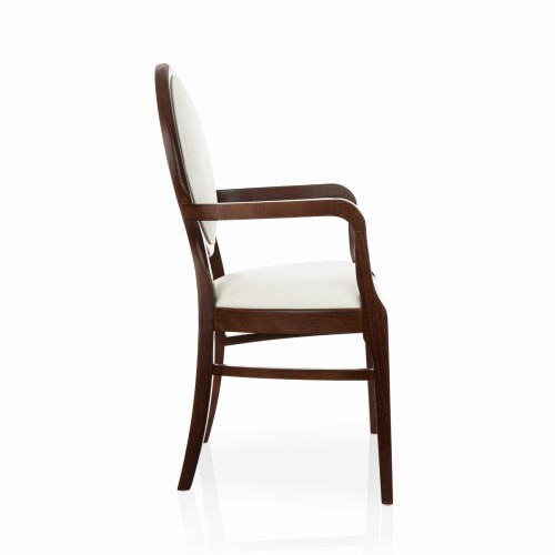 Krzesło Tapicerowane KT 98 z Podłokietnikami Eleganckie Wygodne Solidne_7.jpg
