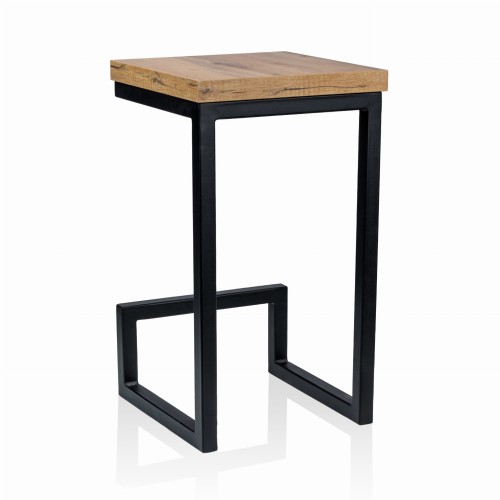 Hoker KT 105 Stelaż Metalowy Drewniane Siedzisko Wyjątkowe Nowoczesny Styl_6.jpg