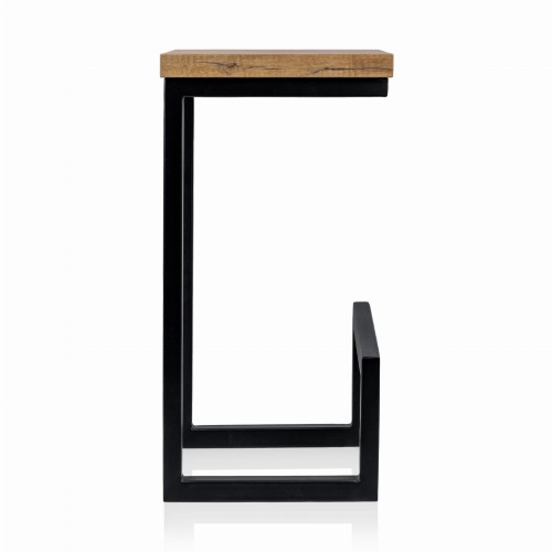 Hoker KT106 Stelaż Metalowy Drewniane Siedzisko Stylowe Nowoczesne Stabilne_6.jpg