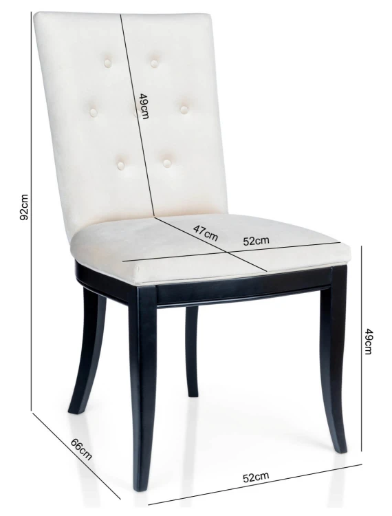 Krzesło Tapicerowane KT 112 Pikowane Eleganckie Komfortowe Solidne Stylowe_4.jpg