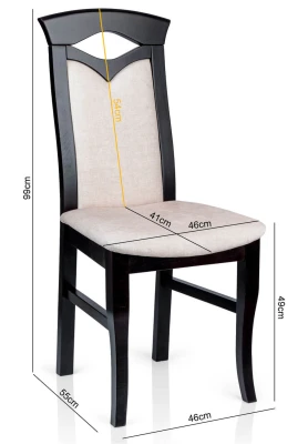 Krzesło Tapicerowane KT 118 Klasyczne Wygodne Uniwersalne Ergonomiczne_1.jpg