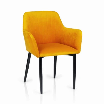 Krzesło Tapicerowane KT 126 Stelaż Metalowy Eleganckie Luksusowe Stylowe_5.jpg