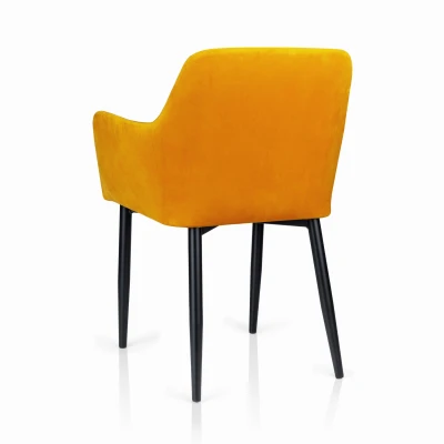 Krzesło Tapicerowane KT 126 Stelaż Metalowy Eleganckie Luksusowe Stylowe_6.jpg