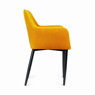 Krzesło Tapicerowane KT 126 Stelaż Metalowy Eleganckie Luksusowe Stylowe_7.jpg