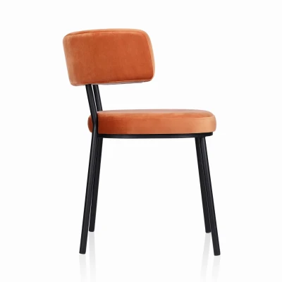 Krzesło Tapicerowane KT 145 Stelaż Metalowy Funkcjonalne Stylowy Design_7.jpg