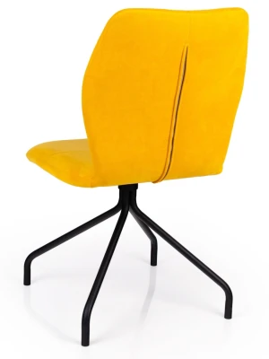 Krzesło Tapicerowane KT 170 Stelaż Metalowy Nowoczesny Design Eleganckie_2.jpg