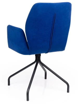 Krzesło Tapicerowane KT 171Stelaż Metalowy Wygodny Nowoczesny Design Trwałe_2.jpg