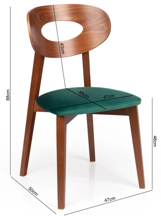 Krzesło Tapicerowane KT181 Eleganckie Wygodne Minimalistyczny Styl Stabilne_1.jpg