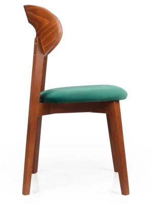 Krzesło Tapicerowane KT181 Eleganckie Wygodne Minimalistyczny Styl Stabilne_4.jpg