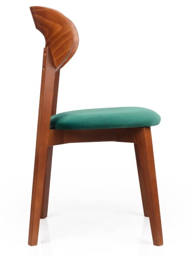 Krzesło Tapicerowane KT181 Eleganckie Wygodne Minimalistyczny Styl Stabilne_4.jpg