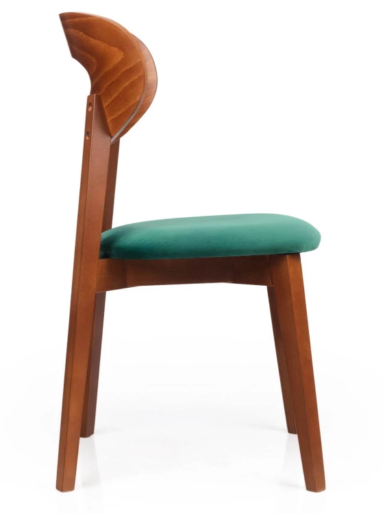 Krzesło Tapicerowane KT181 Eleganckie Wygodne Minimalistyczny Styl Stabilne_4.jpg