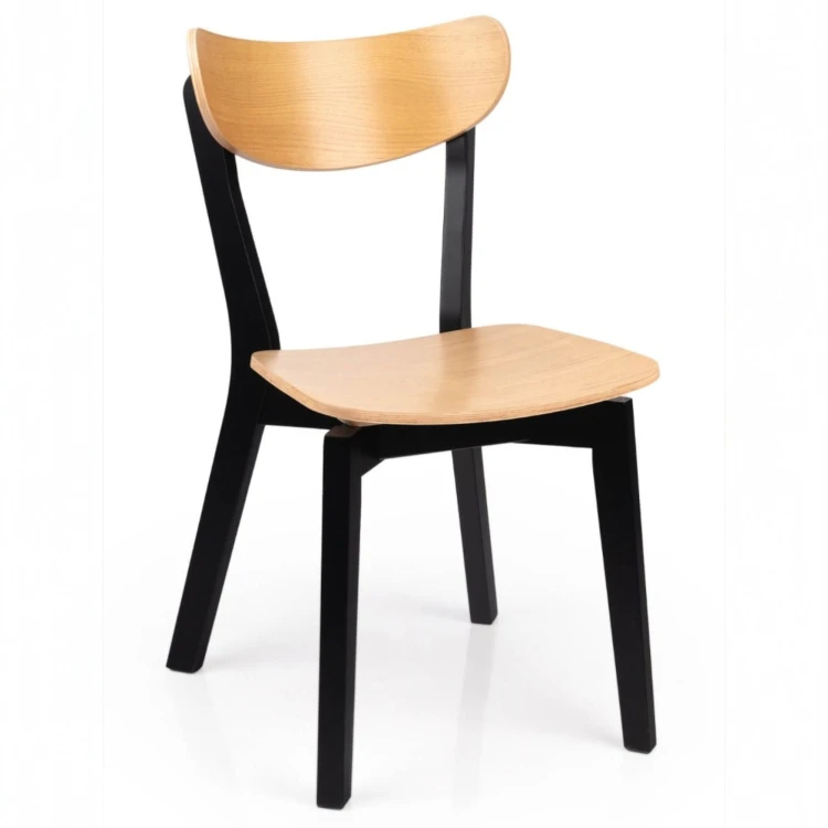 Krzesło Drewniane KT 194 Proste Eleganckie Wygodne Subtelne Uniwersalne_3.jpg