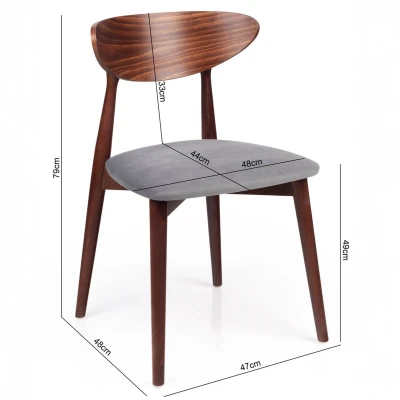 Krzesło Tapicerowane KT 191 Klasyczne Eleganckie Kompaktowe Wygodne Stylowe_1.jpg