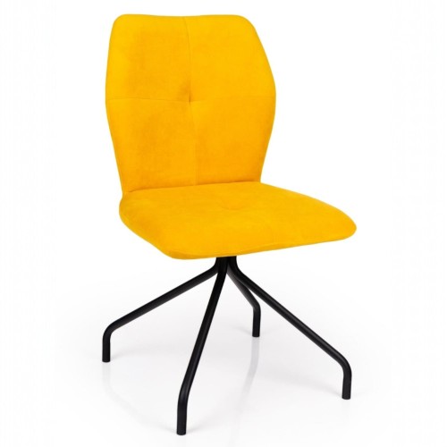 Krzesło Tapicerowane KT 170 Stelaż Metalowy Nowoczesny Design Eleganckie_3.jpg