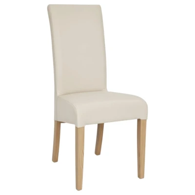 Krzesło tapicerowane KT10 profil beżowy welur Magic Velvet 2201 dąb sonoma