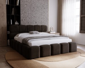 Łóżko tapicerowane VERSO 140x200cm z podnoszonym stelażem