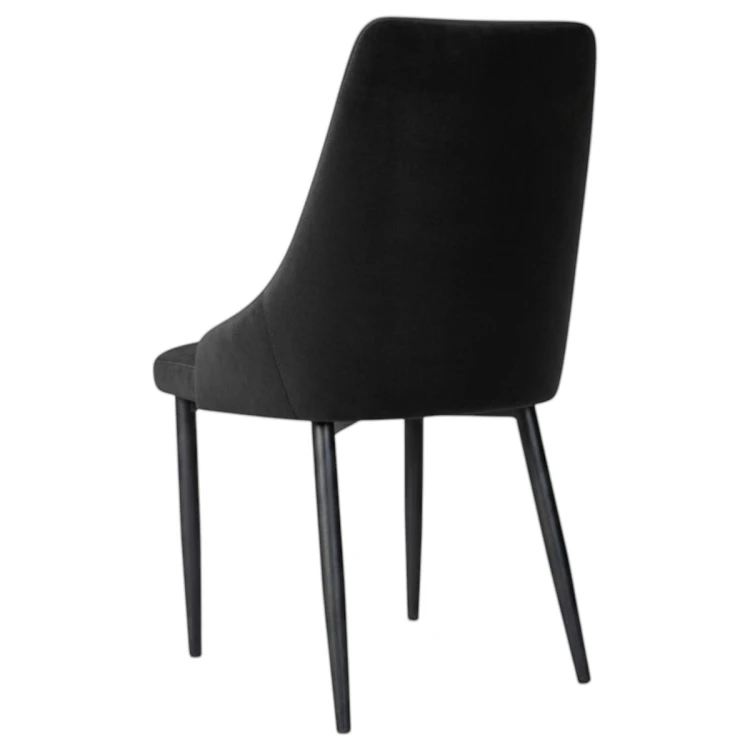 Wygodne krzesło do jadalni KT43 ergonomiczne oparcie i metalowe nogi