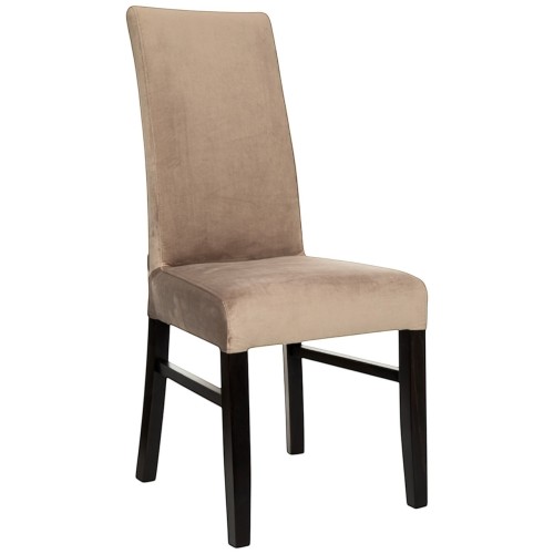 Krzesło tapicerowane KT4 welur Magic Velvet 2284 nogi wenge profil