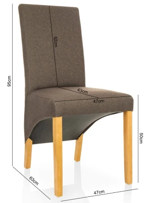 Krzesło Tapicerowane KT7 Nowoczesne Stylowe Komfortowe do Jadalni i Salonu_721.jpg