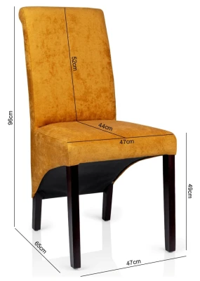 Krzesło Tapicerowane KT 11 Eleganckie Wygodne Wyjątkowe Słoneczne_5.jpg