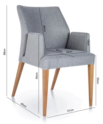 Krzesło Tapicerowane KT 17 Elegancki Styl Wygodne Ergonomiczne Klasyczne_5.jpg