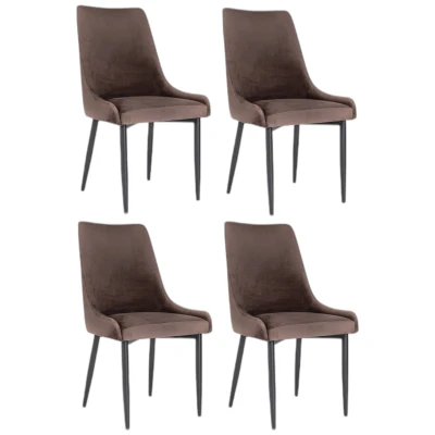 Krzesło Tapicerowane KT 25 Stelaż Metalowy Wyjątkowe Uniwersalny Design_2.jpg