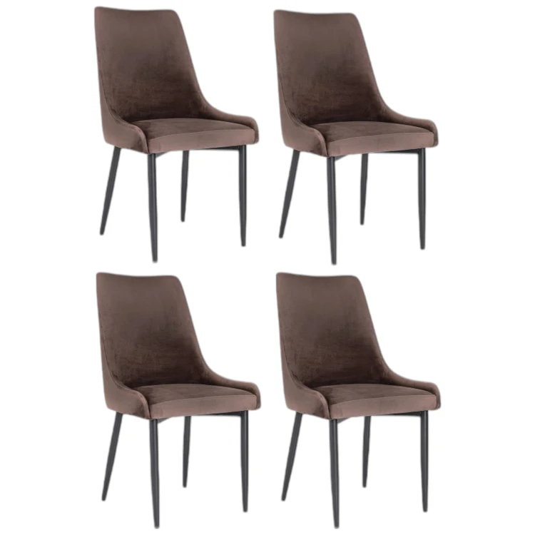 Krzesło Tapicerowane KT 25 Stelaż Metalowy Wyjątkowe Uniwersalny Design_2.jpg