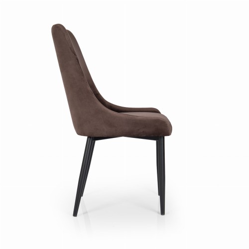 Krzesło Tapicerowane KT 25 Stelaż Metalowy Wyjątkowe Uniwersalny Design_7.jpg