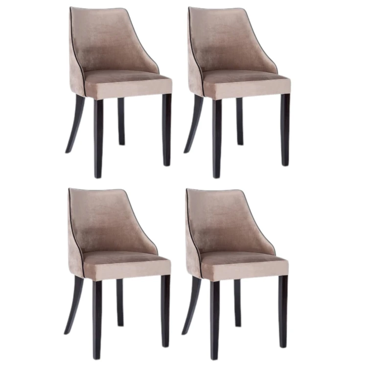 Krzesło Tapicerowane KT 29 Solidne Elegancki Design Uniwersalne z Lamówką_2.jpg
