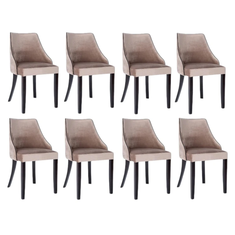 Krzesło Tapicerowane KT 29 Solidne Elegancki Design Uniwersalne z Lamówką_4.jpg