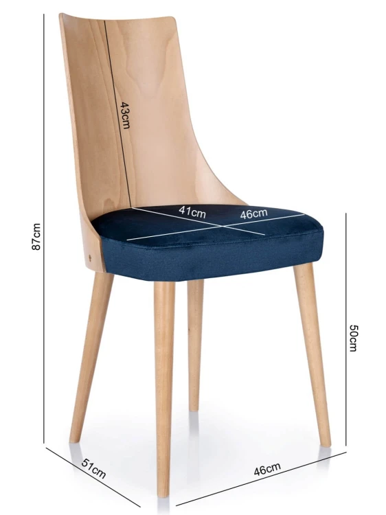 Krzesło Tapicerowane KT 30 Kompaktowe Wymiary Minimalistyczne Eleganckie_7.jpg