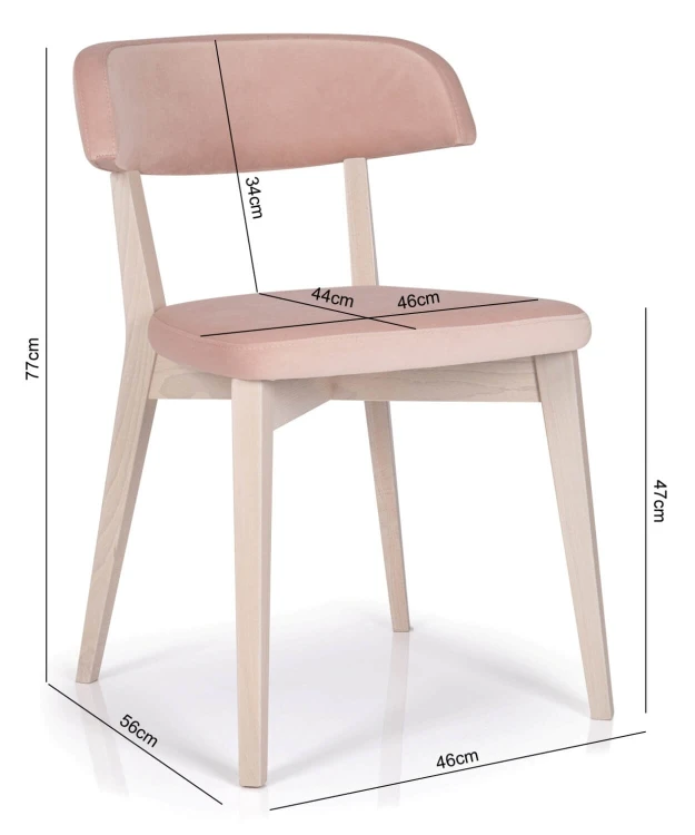 Krzesło Tapicerowane KT 31 Subtelne Delikatna Forma Stylowe Ergonomiczne_7.jpg