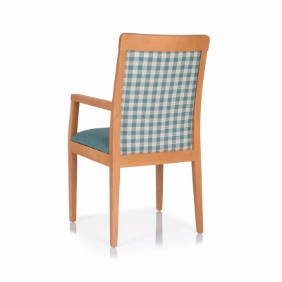 Krzesło Tapicerowane KT42 z Podłokietnikami Wygodne Wyjątkowe Ergonomiczne_5.jpg