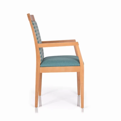 Krzesło Tapicerowane KT42 z Podłokietnikami Wygodne Wyjątkowe Ergonomiczne_7.jpg