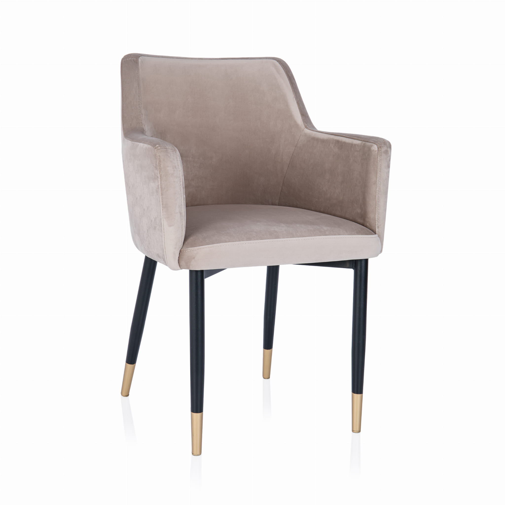 Krzesło Tapicerowane KT 70 Złote Akcenty Nowoczesne Eleganckie Stylowe_1.jpg